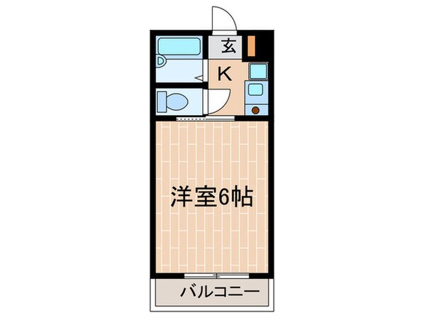 エルジャン夙川の物件間取画像